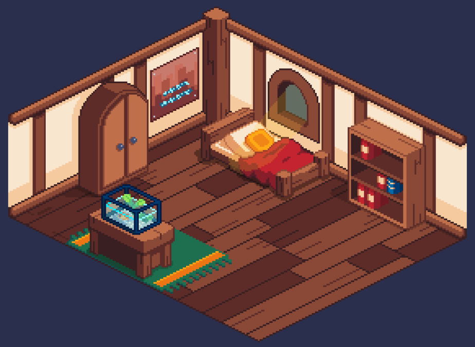 Image of a room of the game